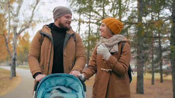 Young Parents Walking alt