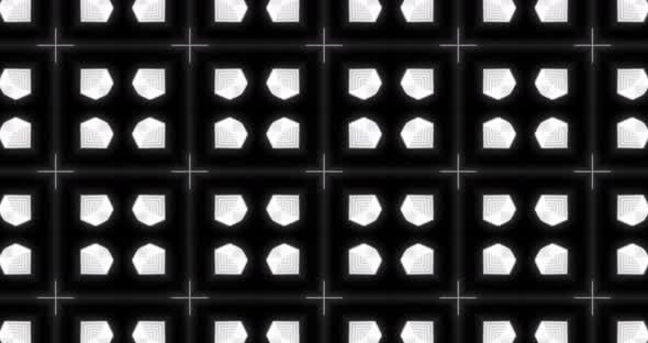 Abstract Black And white Geometric Seamless Pattern Background