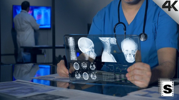 Futuristic Medical Tablet