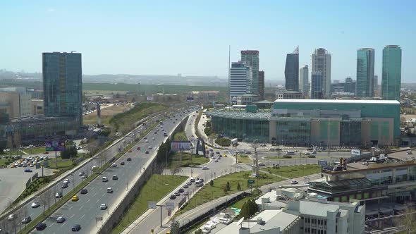Ankara Busy City Traffic Time Lapse 4K alt