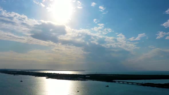 Hyperlapse over the Florida Keys alt
