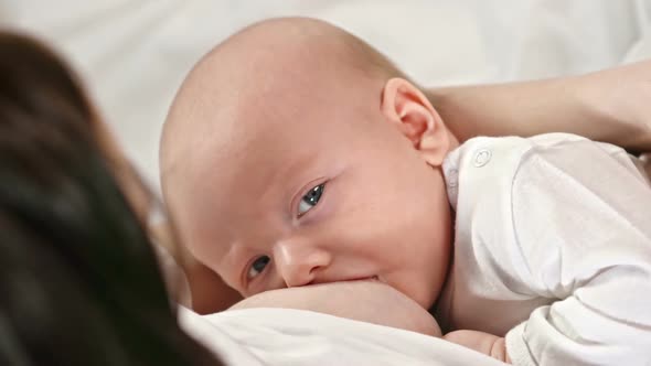 Close Up of Breastfeeding alt