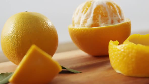 Close-up of sweet limes alt