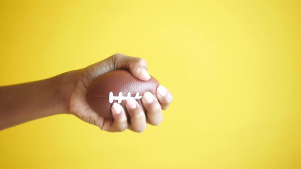 Hand and Finger Strengthening Exercises on Yellow Background alt
