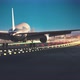 4k Video, Takeoff Plane In the Evening - VideoHive Item for Sale