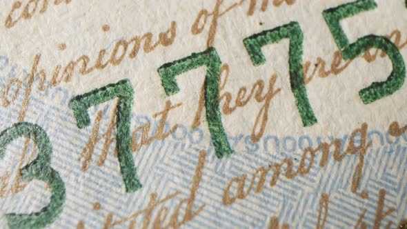 Macro Many 100 American Dollar Bills alt