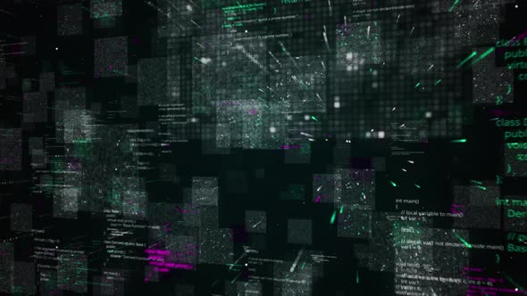 Futuristic hi tech graphic interface of a computer program alt