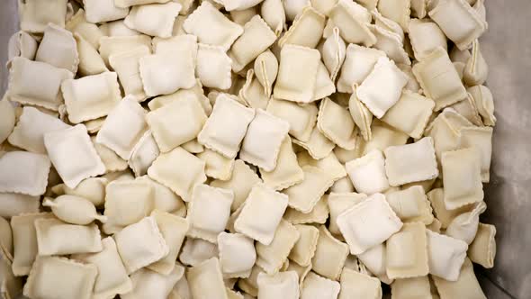 The Frozen Ravioli in Supermarket alt