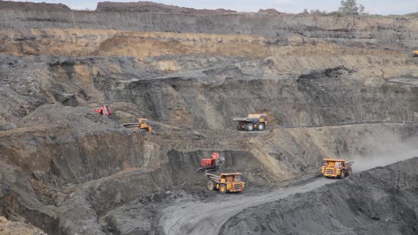 Panorama Open Pit Coal Mining