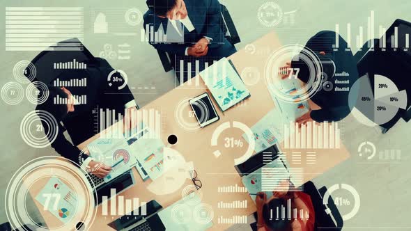 Creative Visual of Business People in Corporate Staff Meeting alt