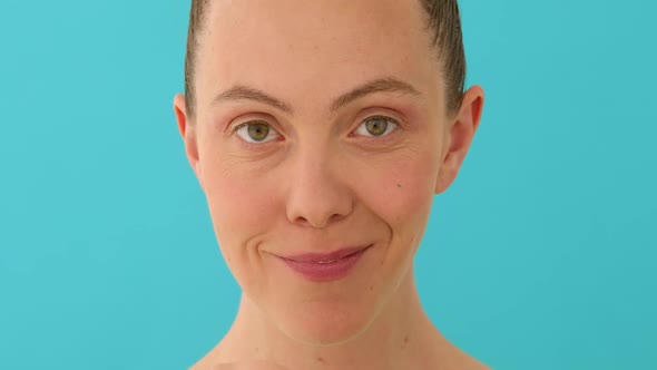 Woman Eating Yogurt alt