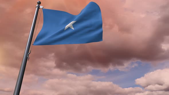 Somalia Flag 4K alt