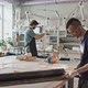 Two Men Working In Prosthetic Production Industry - VideoHive Item for Sale
