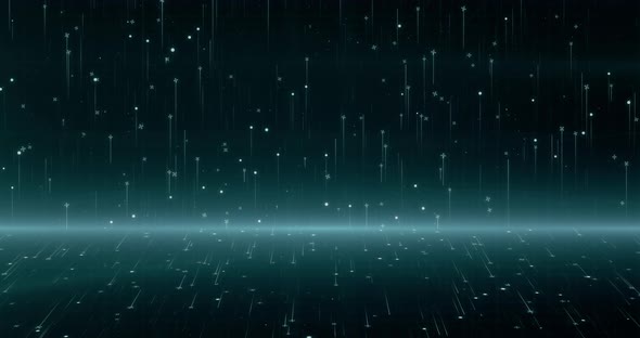 Abstract Digital Particles Background alt