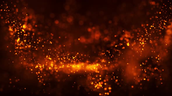 4k Highly Detailed Particle Stream