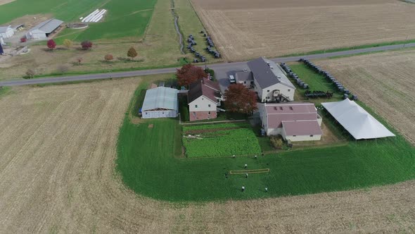 Amish Wedding in an Amish Farm Captured by a Drone alt