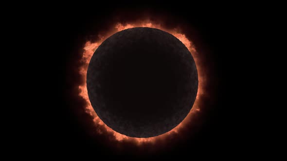 Solar Eclipse Loopable With Alpha