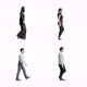 4K alpha channel,3D people walking on transparency background - VideoHive Item for Sale