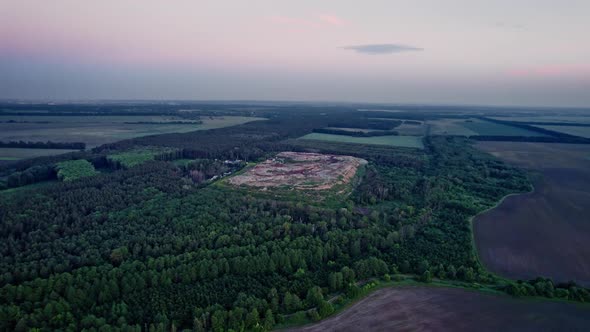 Garbage Pile in Trash Dump alt