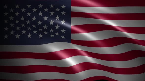 American Waving Flag HD