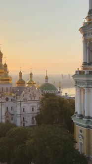 KyivPechersk Lavra in the Morning at Sunrise alt