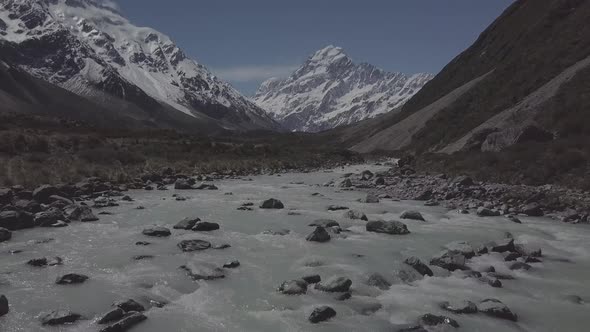 Icy river