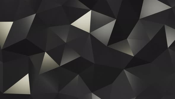Abstract Triangle Background Black