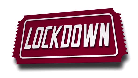 Lockdown Event Ticket Secure Safe Social Distanced Live Party 3d Animation alt