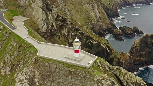 Lighthouse at Cape Ortegal Lugo Galicia