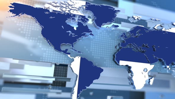 Finland Flag Inside The Shape Of World Map Transition alt