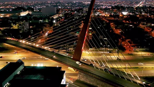 Downtown Curitiba Brazil. South region of Country. Aerial landscape of landmark city alt