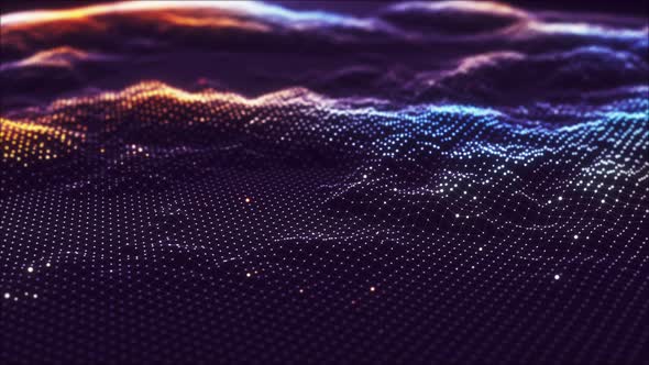 Abstract technology big data background concept.