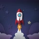 Paper Art Rocket - VideoHive Item for Sale