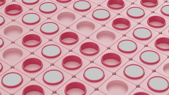 Geometric pink pattern background