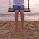 View of Woman Feet on Swing - VideoHive Item for Sale