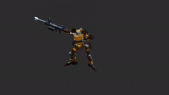 Robot in action with grab and slam style alt