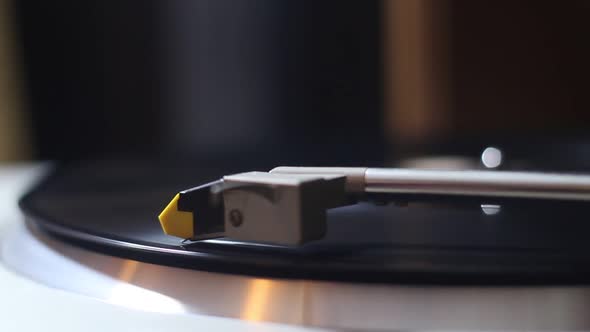 Vinyl Plate In The Player alt