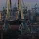 Cargo Port at Night - VideoHive Item for Sale