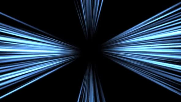 Laser Tunnel Abstract