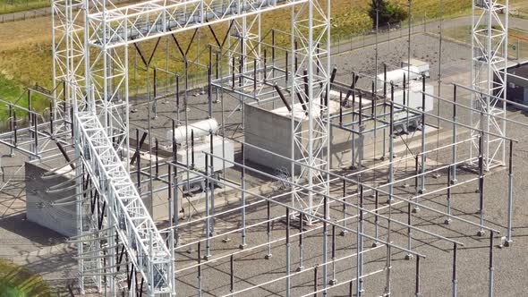Electrical Substation and High Voltage Primary Power Distribution Facility alt