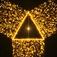 Triangle Gold Particles - VideoHive Item for Sale