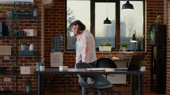 Braineating Spooky Office Zombies Wandering Around Workplace While Growling alt