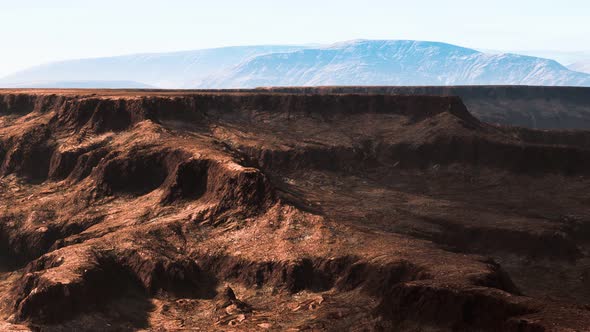 Grand Canyon From the Plane alt