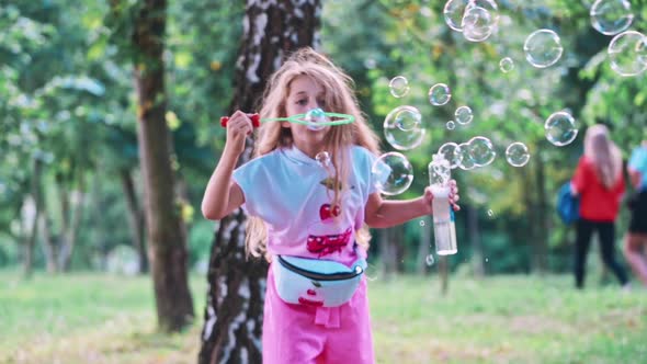 Happy Girl in Park alt