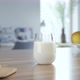 Hand Takes Glass Of Milk And Place It Back - VideoHive Item for Sale