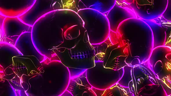 Skulls Vj Colorfull alt