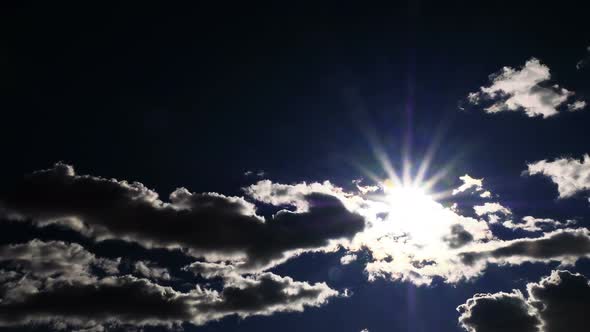 Dark Clouds  Time Lapse