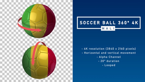 Soccer Ball 360º 4K - Mali