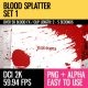 Blood Splatter (HD Set 1)