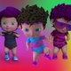 5 Cartoon Baby Dance Pack V04 - VideoHive Item for Sale